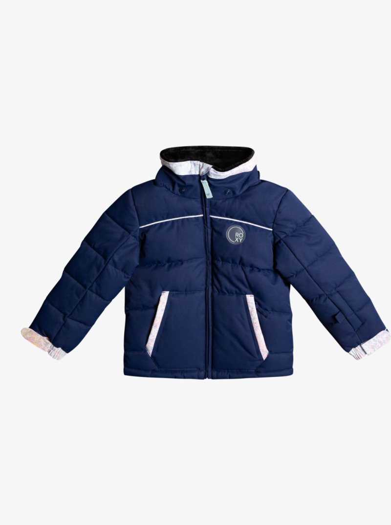 Vestes Snowboard Roxy 2-7 Heidi Insulated Femme Bleu | 946573RKB