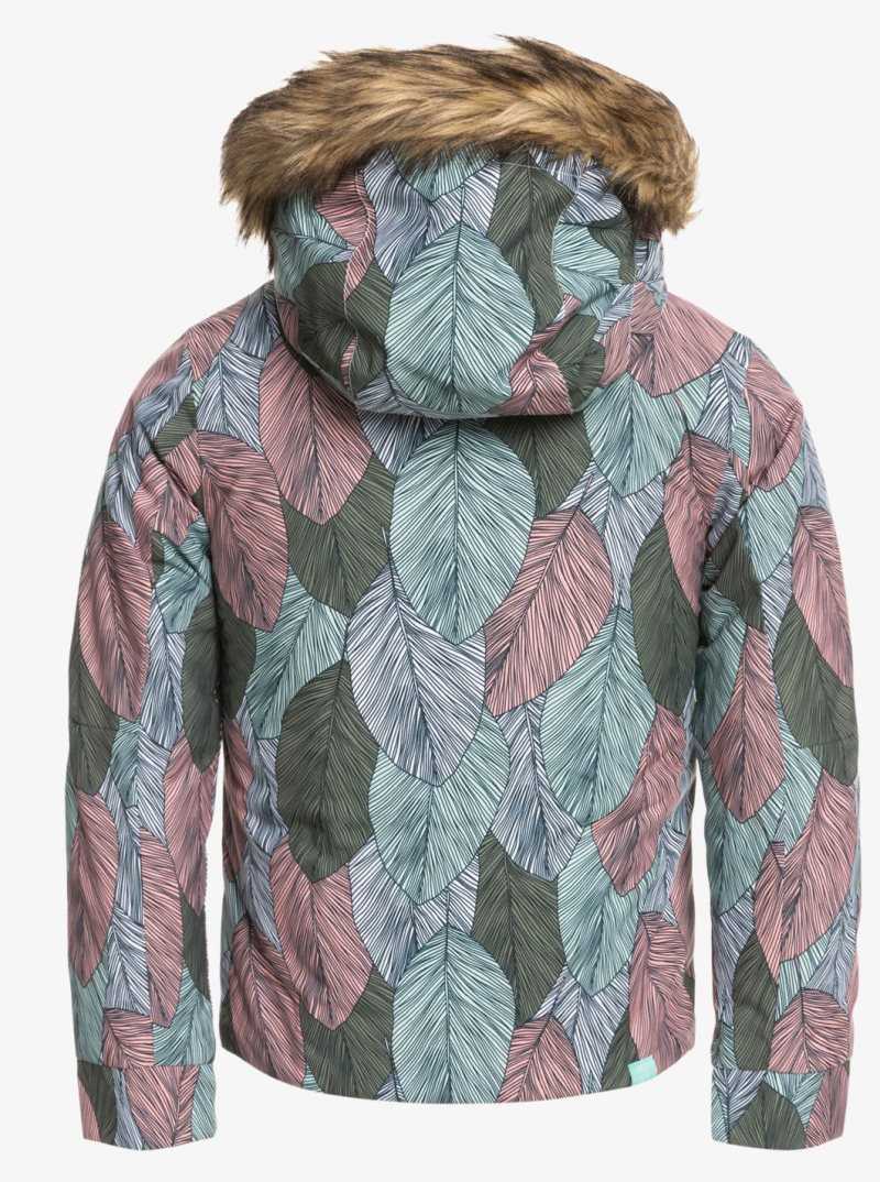 Vestes Snowboard Roxy 4-16 American Pie Insulated Femme Turquoise Clair | 820716JFW