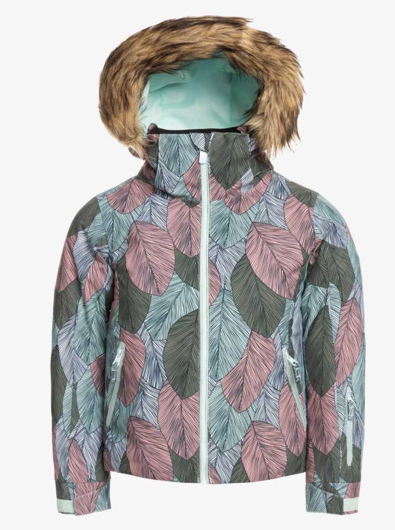 Vestes Snowboard Roxy 4-16 American Pie Insulated Femme Noir | 912857PHC