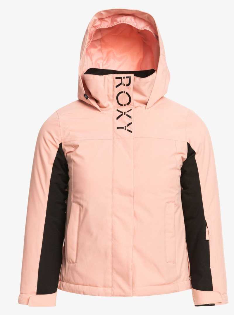 Vestes Snowboard Roxy 4-16 Galaxy Insulated Femme Rose | 096731UFX