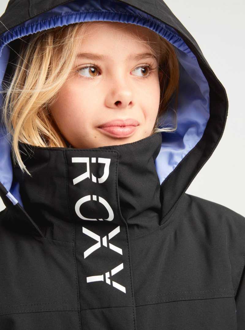 Vestes Snowboard Roxy 4-16 Galaxy Insulated Femme Noir | 354018XGC