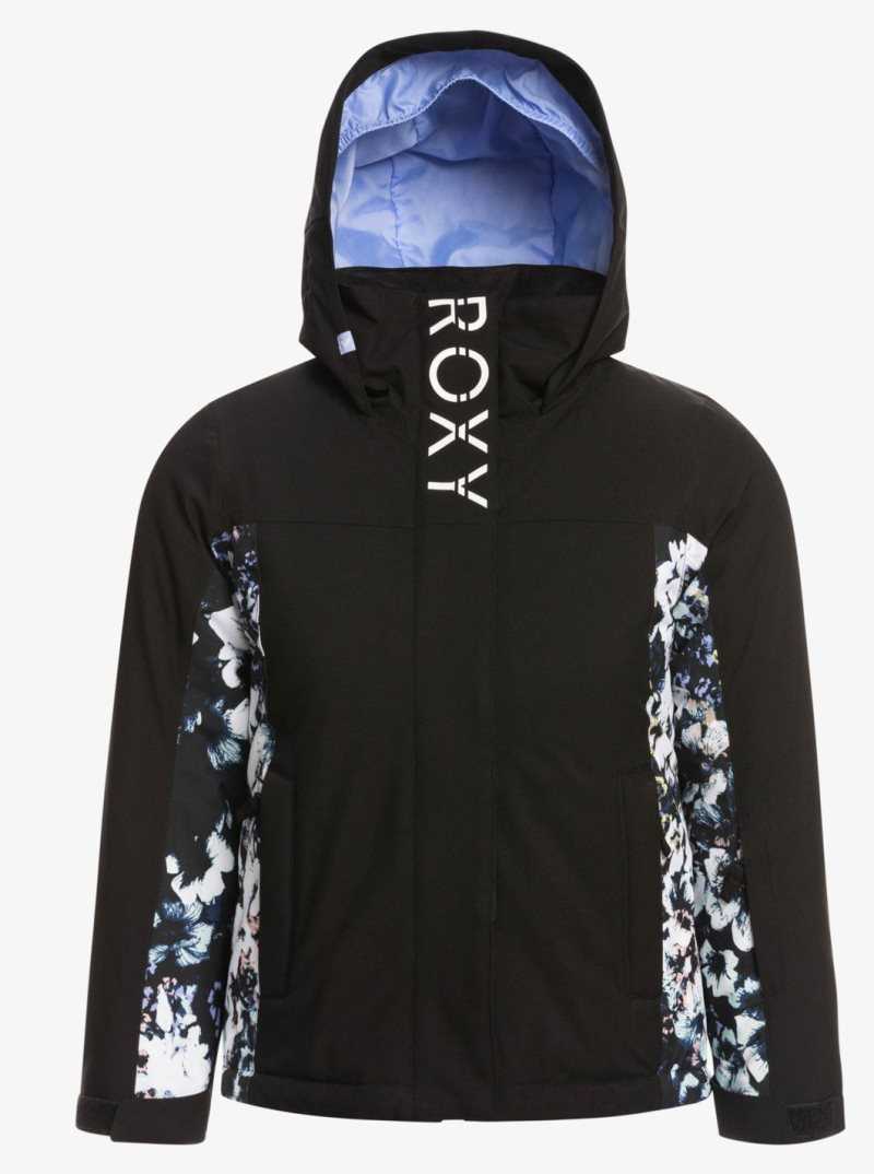 Vestes Snowboard Roxy 4-16 Galaxy Insulated Femme Noir | 354018XGC
