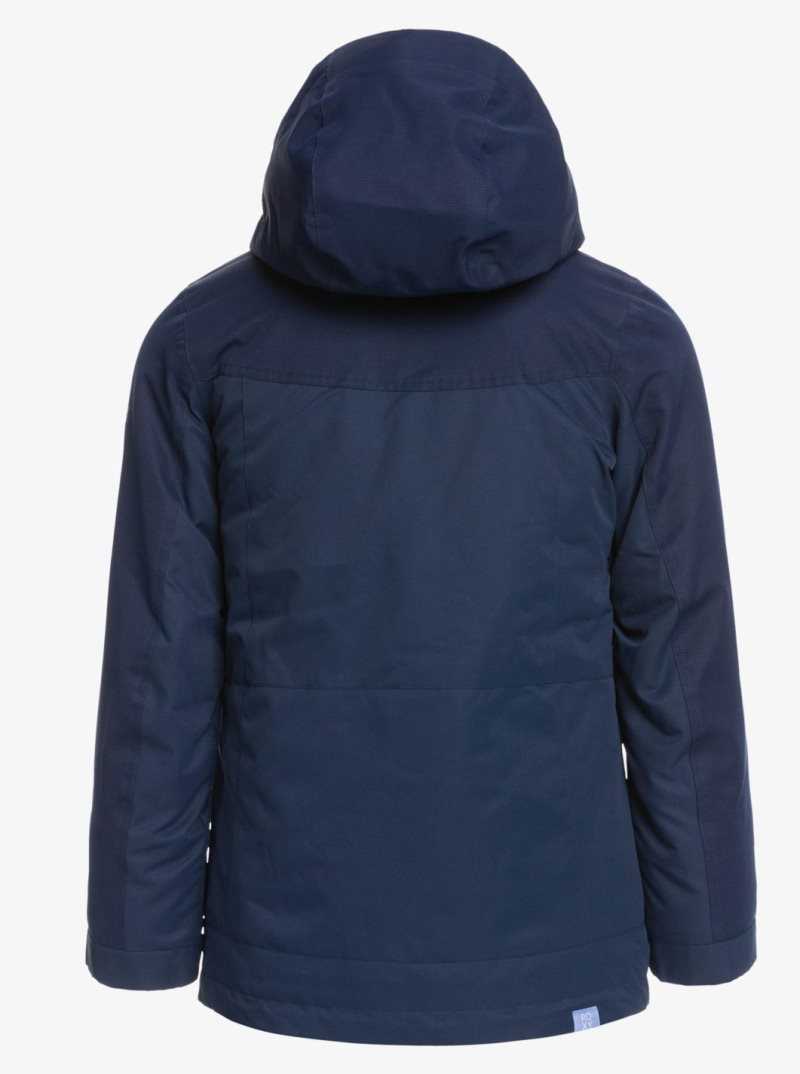 Vestes Snowboard Roxy 4-16 Presence Insulated Parka Femme Bleu | 759081TSO