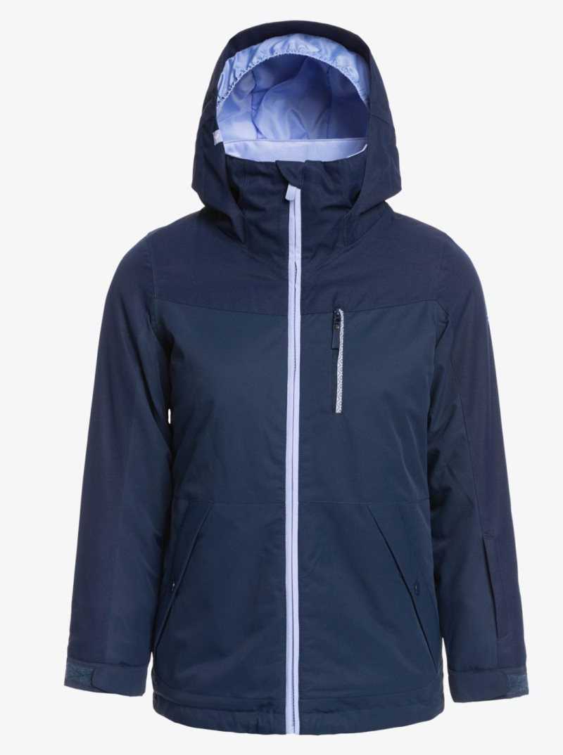 Vestes Snowboard Roxy 4-16 Presence Insulated Parka Femme Vert Foncé | 965408CYW