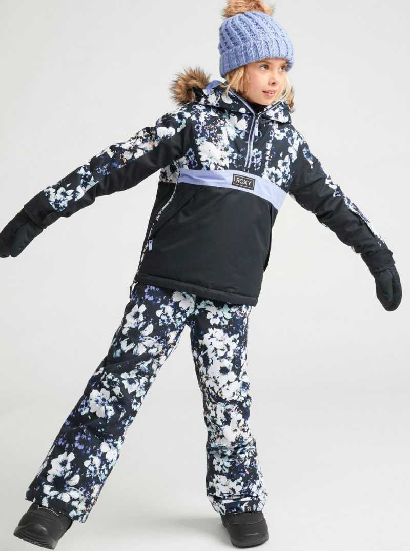 Vestes Snowboard Roxy 4-16 Shelter Insulated Femme Noir | 791243VNE