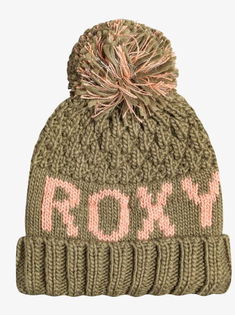 Vestes Snowboard Roxy 4-16 Tonic Beanie Femme Vert Foncé | 503847GKS