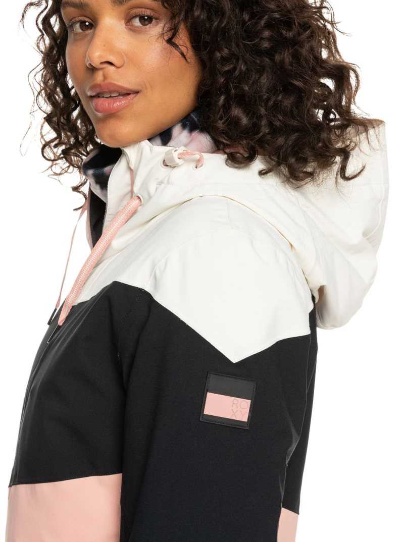 Vestes Snowboard Roxy D'hiver Haven Insulated Femme Rose | 792045NLA