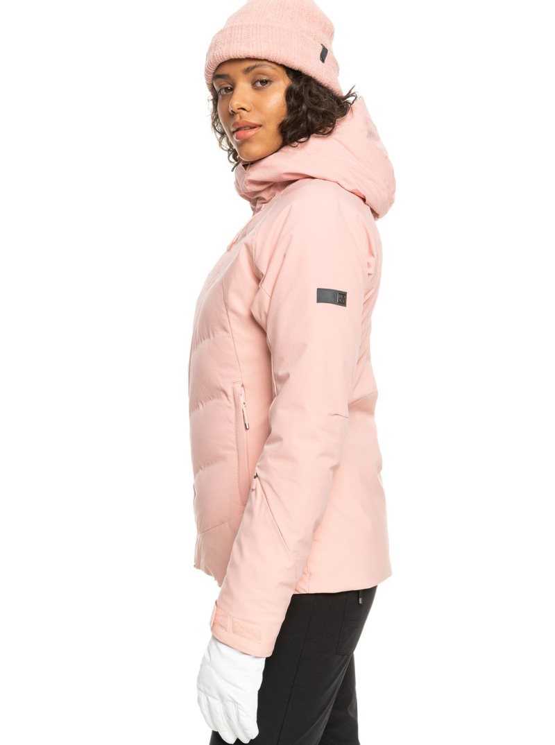 Vestes Snowboard Roxy Dusk Insulated Femme Rose | 794150ZRU