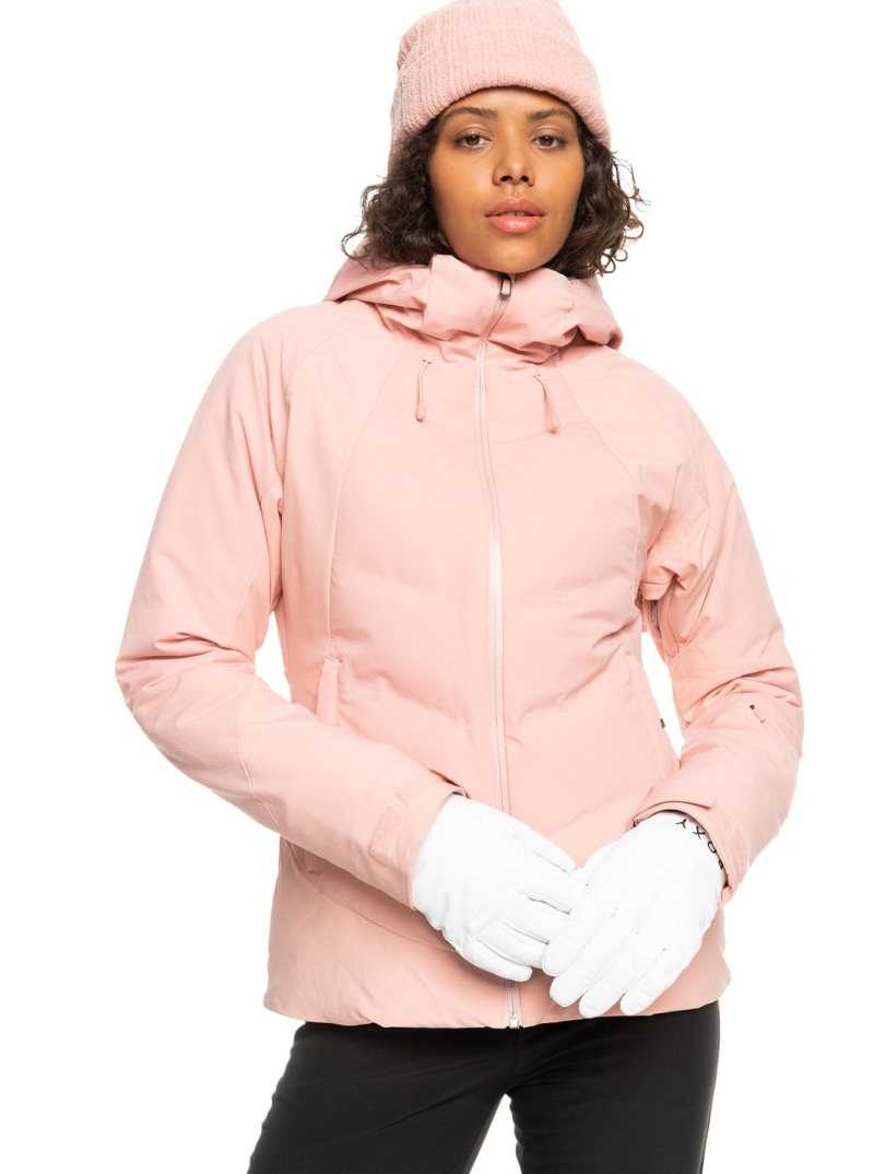 Vestes Snowboard Roxy Dusk Insulated Femme Rose | 794150ZRU