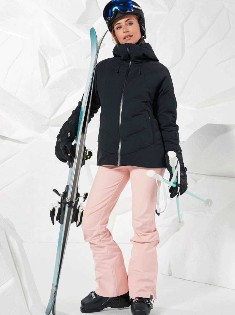 Vestes Snowboard Roxy Dusk WarmLink Insulated Femme Noir | 265904YRG