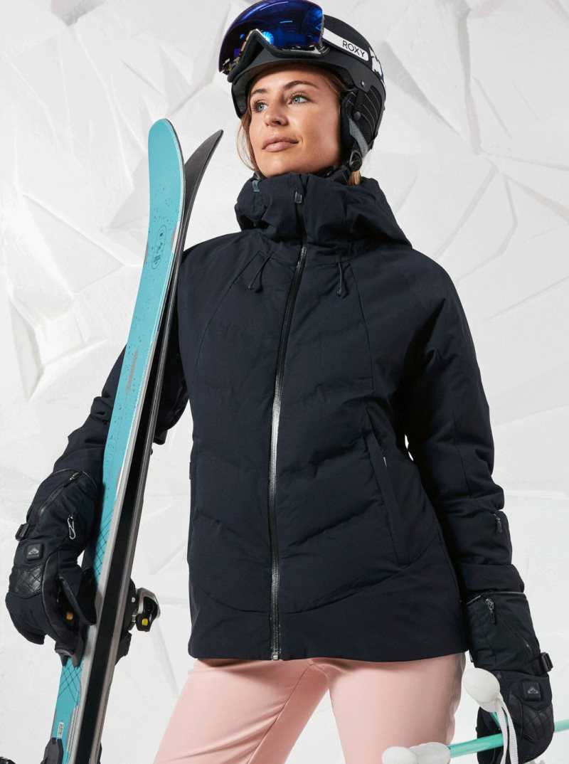 Vestes Snowboard Roxy Dusk WarmLink Insulated Femme Noir | 265904YRG