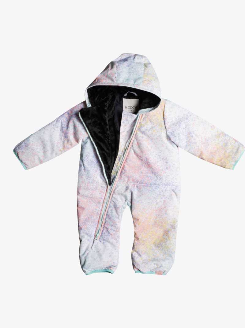Vestes Snowboard Roxy Rose Insulated Snow Suit Baby Femme Blanche | 293176QVY