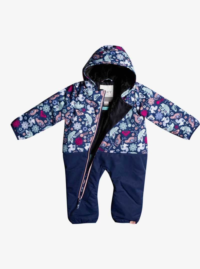 Vestes Snowboard Roxy Rose Insulated Snow Suit Baby Femme Bleu | 418972UTJ