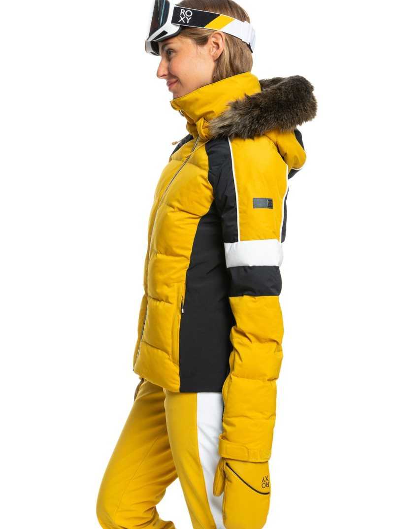 Vestes Snowboard Roxy Snow Blizzard Insulated Femme Orange | 160489ZPE
