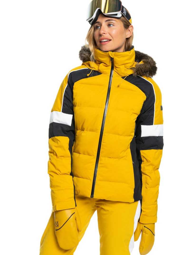 Vestes Snowboard Roxy Snow Blizzard Insulated Femme Orange | 160489ZPE