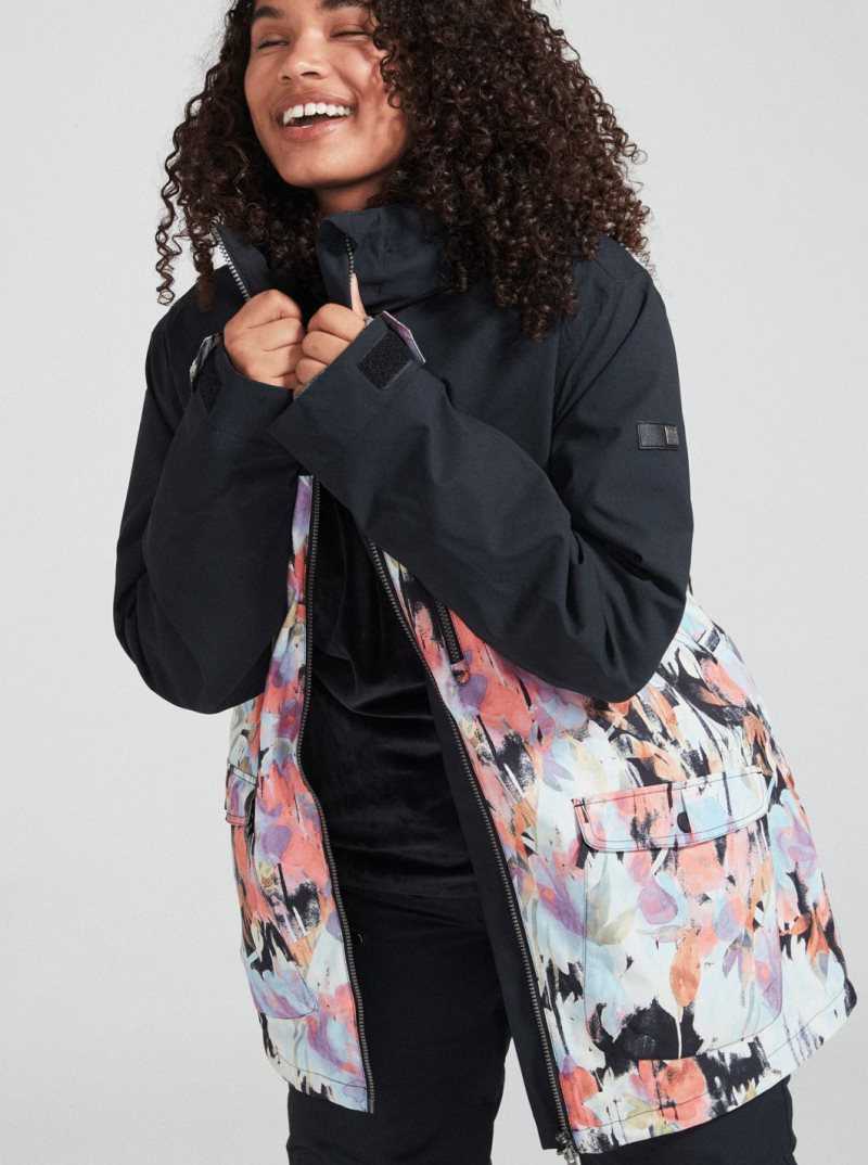 Vestes Snowboard Roxy Stated Insulated Femme Noir | 129746IGF