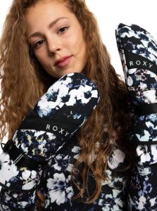 Accessoires Roxy Jetty Snowboard/Ski Mittens Femme Noir | 619234KIA