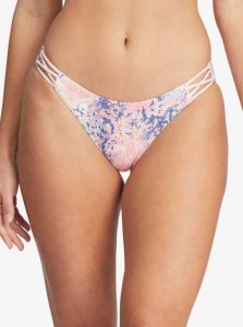 Bas De Bikini Roxy Active Full Femme Blanche Vert | 784203XUS