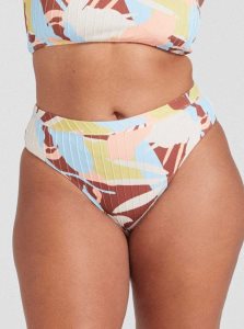 Bas De Bikini Roxy Floraldelic The Shorey Printed Femme Marron | 078415BIV
