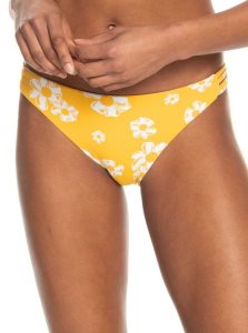 Bas De Bikini Roxy Flower Lover Hipster Femme Jaune Fleur | 165298IDQ