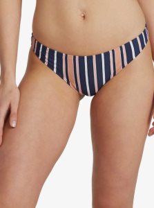 Bas De Bikini Roxy Printed Beach Classics Moderate Femme Indigo Stripes | 302514JTY