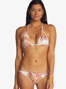Bas De Bikini Roxy Printed Beach Classics Hipster Femme Blanche | 437980WEP