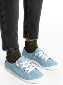 Baskets Roxy Bayshore Femme Bleu | 509348MJP