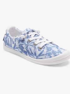 Baskets Roxy Bayshore Femme Bleu Blanche | 706492DKF