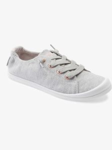 Baskets Roxy Bayshore Femme Grise Blanche | 540813EDI