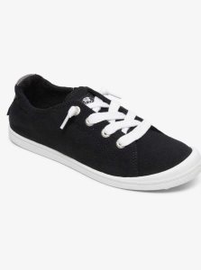 Baskets Roxy Bayshore Femme Noir Grise Foncé | 548709SVN