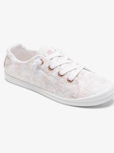 Baskets Roxy Bayshore Femme Rose | 489120LYS
