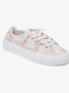 Baskets Roxy Rae Femme Blanche Orange | 514329FYL