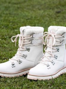 Bottes Roxy Brandi Dentelle Up Femme Blanche | 753846KEY