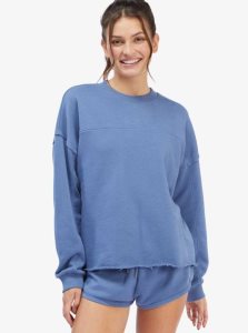Chandails En Molleton Roxy Come Around Crewneck Femme Bleu | 256789VGS