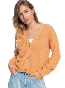 Chandails Roxy Wonder Time Long Sleeve Cardigan Femme | 260831NCU