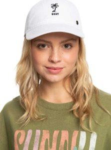 Chapeaux Roxy Next Level Baseball Femme Blanche | 492068PHA