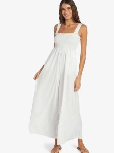 Combinaison Roxy Just Passing By Knit Robe Femme Blanche | 359876WPQ