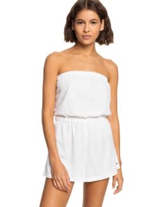 Cover Ups Roxy Special Feeling Romper Femme Blanche | 847591MBH