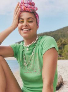 Debardeur Roxy Mimi Crop T-Shirt Femme Vert | 378041WGT