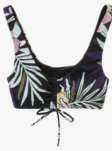 Hauts De Bikini Roxy Active Athlétiques Bralette Femme Noir | 274019KMI