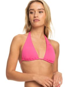Hauts De Bikini Roxy Beach Classics Tiki Triangle Femme Rose | 825637ZWO