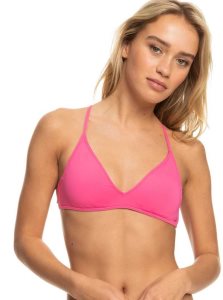 Hauts De Bikini Roxy Beach Classics Triangle Femme Rose | 378192VJN