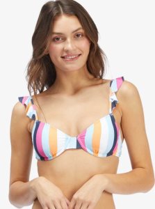 Hauts De Bikini Roxy Beach Classics Underwire Femme Bleu Stripes | 132978FYU