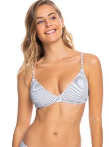 Hauts De Bikini Roxy Coastal Escape Fixed Triangle Femme Bleu | 893021BYK