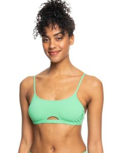 Hauts De Bikini Roxy Color Jam Bralette Femme Vert | 190386MPD