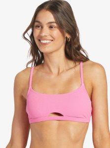 Hauts De Bikini Roxy Hawaiian Heat Bralette Femme Rose | 623810QKZ