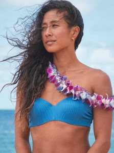 Hauts De Bikini Roxy Love The Beach Vibe Bandeau Femme | 340685ODQ