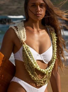 Hauts De Bikini Roxy Love The Muse Femme Blanche | 684732UGI