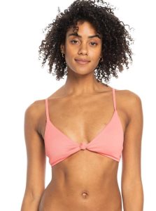 Hauts De Bikini Roxy Love The Surf Knot Femme Rose | 264957SBE