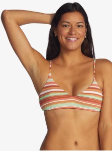 Hauts De Bikini Roxy Printed Beach Classics Athlétiques Triangle Femme | 149023STZ